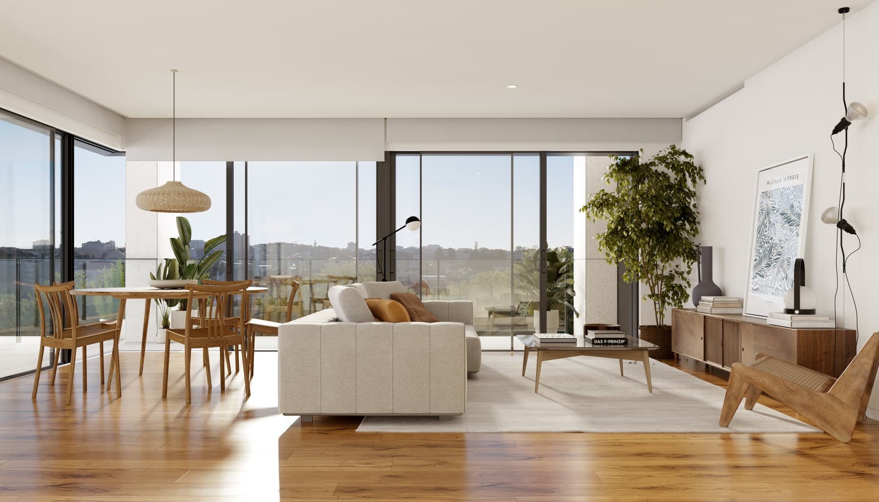 Sala com vista sobre Antas